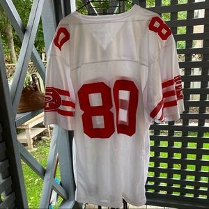 Vintage 90s San Francisco 49ers Jerry Rice NFL football jersey by Ravens